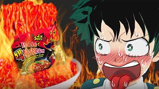 Deku Cant Handle These Spicy Noodles [upl. by Leffert]