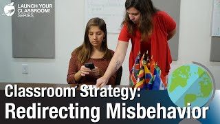 Classroom Strategy Redirecting Misbehavior [upl. by Rriocard]