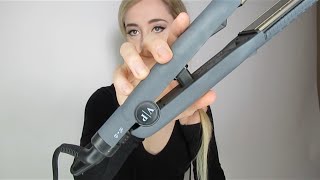 How To Crimp Hair Using A Straightener  LifeOfMeganandLiz [upl. by Moriyama]