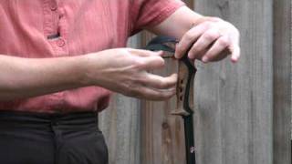 Trekking Poles How to adjust and use straps [upl. by Meekahs]