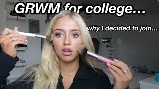 GRWM FOR COLLEGE [upl. by Zerat553]