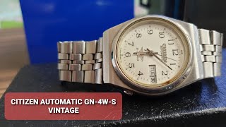 Vintage CITIZEN Automatic 21 JEWELS GN4WS Review After 29 Years [upl. by Notniuqal]