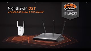 AC1900 Nighthawk® DST WiFi Router amp DST Adapter Product Tour  NETGEAR  Geek Squad [upl. by Harrad272]