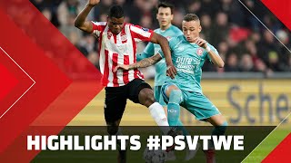 HIGHLIGHTS  PSV  FC Twente [upl. by Xenophon210]