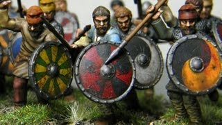 Painting Wargames Factory Saga Saxons [upl. by Mena]