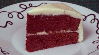 Valentines Day Red Velvet Cake Recipe [upl. by Epolenep]