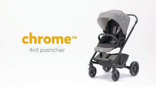 Joie chrome™  MultiMode Pushchair For Newborns amp Toddlers  4 Modes [upl. by Arika]