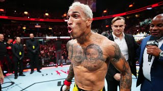 Charles Oliveira Octagon Interview  UFC 289 [upl. by Ulane]