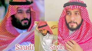 How to tie saudi style  SheMagh Ghotra  Majid shah 2021 [upl. by Hoffert]