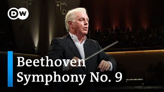 Beethoven Symphony No 9  Daniel Barenboim amp the WestEastern Divan Orchestra complete symphony [upl. by Ahsiel]