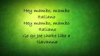 Mambo Italiano Dean Martin lyrics [upl. by Hadeehsar21]