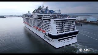 MSC Meraviglia  Coming to New York and the Caribbean in 2019 [upl. by Nickerson]