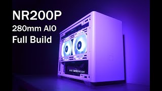 Cooler Master NR200P  Full Build  280mm AIO [upl. by Leidag]