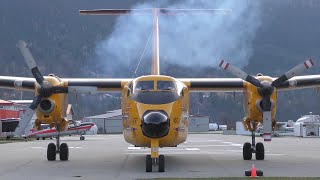 CC115 DHC5 Buffalo Engine StartUp and Takeoff [upl. by Atlanta]