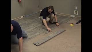 how to install SPC click flooring [upl. by Okim]