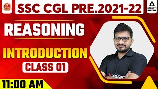 SSC CGL 202122  SSC CGL Reasoning Classes  Introduction Class 1 [upl. by Eanad]