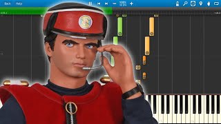 Captain Scarlet amp The Mysterons  Theme Song  Synthesia Cover [upl. by Einnos315]