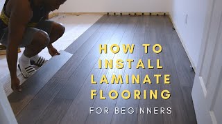 How to Install Laminate Flooring [upl. by Bevon]