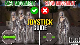 How To Find Your Best Joystick Size and Position  Movement Guide  PUBG MOBILEBGMI [upl. by Violetta384]