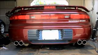 Mitsubishi 3000GT Old vs New Exhaust [upl. by Mehetabel]