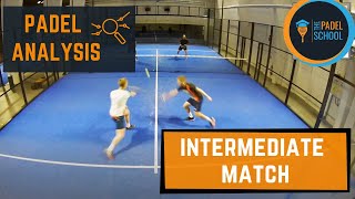 Mastering Padel Intermediate Padel Match Analysis And Tactics  ThePadelSchoolcom [upl. by Karl278]