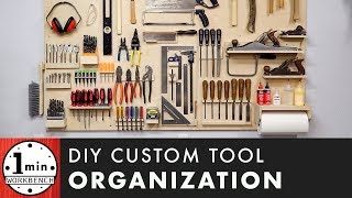 How to Make a Custom Tool Organization Board [upl. by Rogerio]