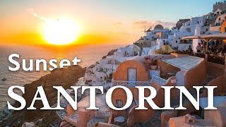 10 Sunset restaurants in Santorini [upl. by Ykcub]