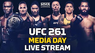 UFC 261 Usman vs Masvidal 2 Media Day LIVE Stream  MMAFighting [upl. by Childs725]