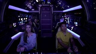 Millennium Falcon Smugglers Run at Star Wars Galaxys Edge [upl. by Ennovi]