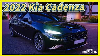 The 2022 Kia Cadenza Review – Night Drive POV Kia K8 Review [upl. by Bickart]