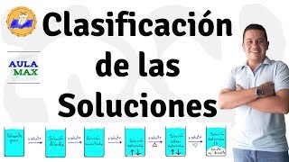 Clasificación de las Soluciones Químicas [upl. by Chloette]