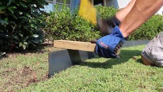 How to Install EdgeRight Metal Edging [upl. by Ffirahs]