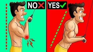 8 Gym Exercises YOURE DOING WRONG [upl. by Kcirdek629]