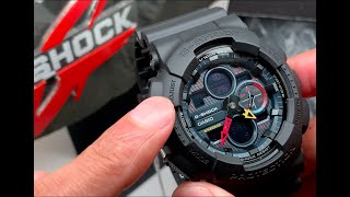 How to Set your GA140 Casio GShock Watch  Per User Request [upl. by Selima]