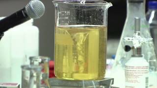 BriggsRauscher Reaction  MIT Chemistry Behind the Magic [upl. by Calhoun241]