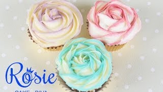 WHICH PIPING NOZZLE  Wilton Star tips  Buttercream Rose [upl. by Haleelahk]