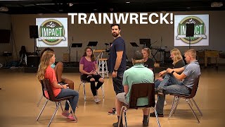 Youth Ministry Games Trainwreck [upl. by Ahcmis]