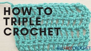 How To Triple Crochet [upl. by Wilonah]