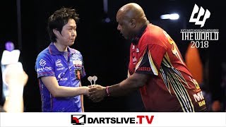 ã€Haruki Muramatsu VS Leonard Gatesã€‘THE WORLD 2018 GRAND FINAL QUARTER FINAL MATCH 4 [upl. by Celesta]