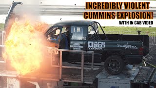 3000 HP Cummins Dyno Explosion  Full Story [upl. by Ynnavoig386]