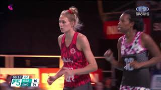 England v Malawi  Fast5 Netball World Series 2018 [upl. by Enirol]