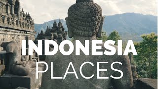 10 Best Places to Visit in Indonesia  Travel Video [upl. by Thomasine816]