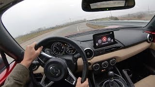 2019 Mazda MX5 Miata GTS  POV Review [upl. by Peterman]