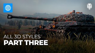 3D Style Showcase—Rare—World of Tanks [upl. by Nnyltiak803]