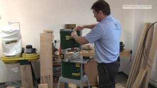 An Overview and Demonstration of Record Powers BS250 Premium 10quot Bandsaw [upl. by Ojeibbob]