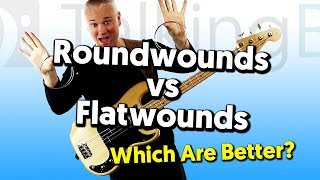 Roundwound Vs Flatwound Strings  Which Are Better [upl. by Nitram]