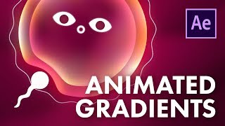 Animated Gradients in After Effects Tutorial  Quick Easy and Effective [upl. by Ahsiak]