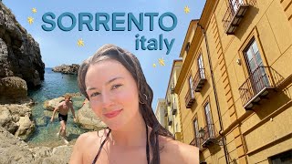 Sorrento Italy Travel Vlog 🇮🇹 Summer in Italy Guide [upl. by Honey]