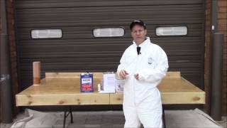 How to Fiberglass a Deck [upl. by Aleras691]