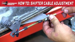 How to Adjust the Shift Cable on your Hurst Vmatic and Promatic shifter [upl. by Idnal]